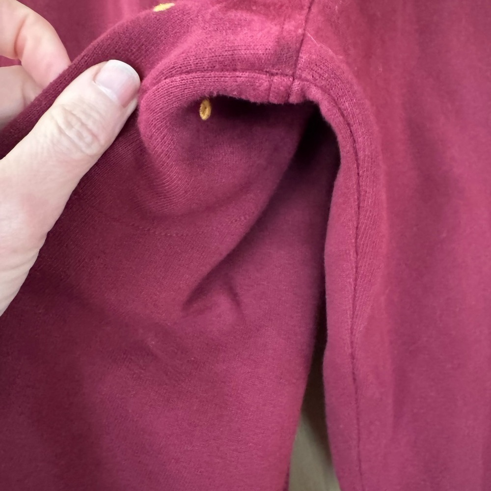 Tommy Hilfiger Varsity 1985 Maroon Jacket / 2012 / Burgandy Zip Front / large - Picture 13 of 13